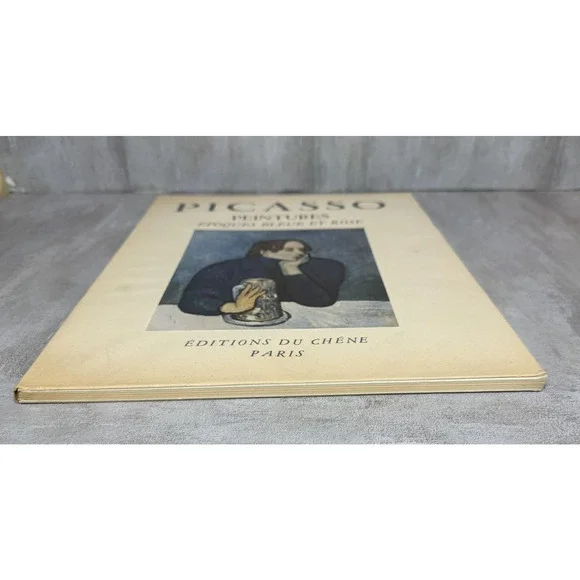 Vintage Picasso Peintures Époques Bleue Et Rose 1947 Ziai Art Softcover French